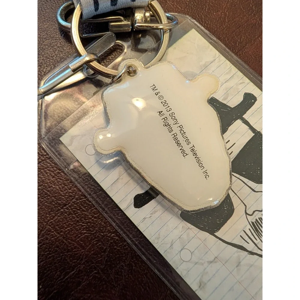Breaking Bad Heisenberg Character Themed Lanyard Keychain